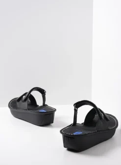 DAMES Wolky Slippers<Chicama - zwart biocare