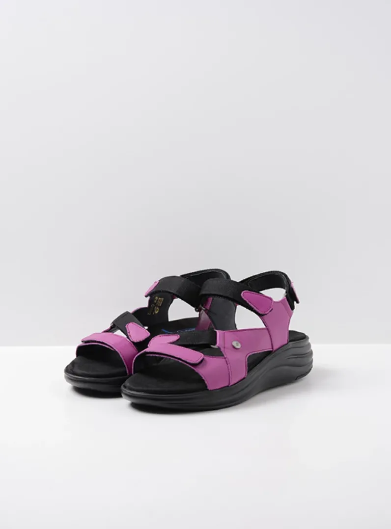 DAMES Wolky Sandalen<Cirro - fuchsia leer