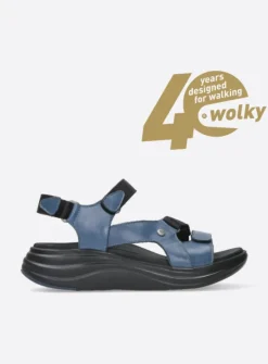 DAMES Wolky Sandalen<Cirro - jeans leer