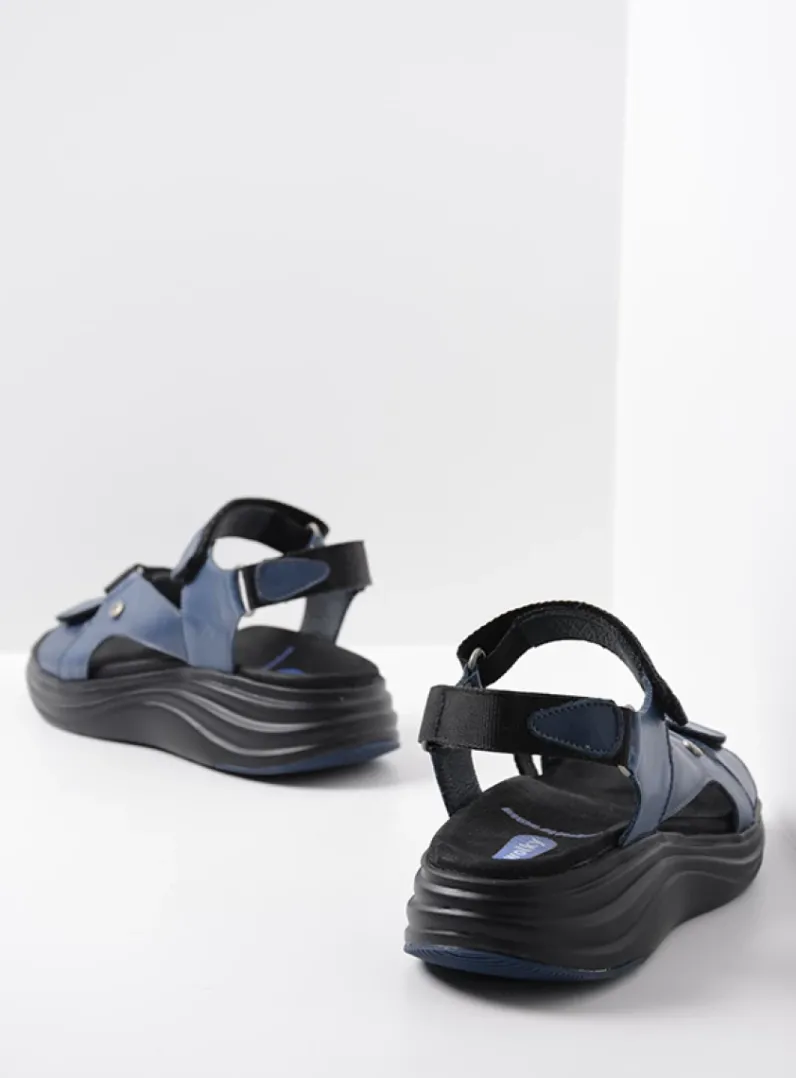 DAMES Wolky Sandalen<Cirro - jeans leer