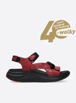 DAMES Wolky Sandalen<Cirro - rood leer
