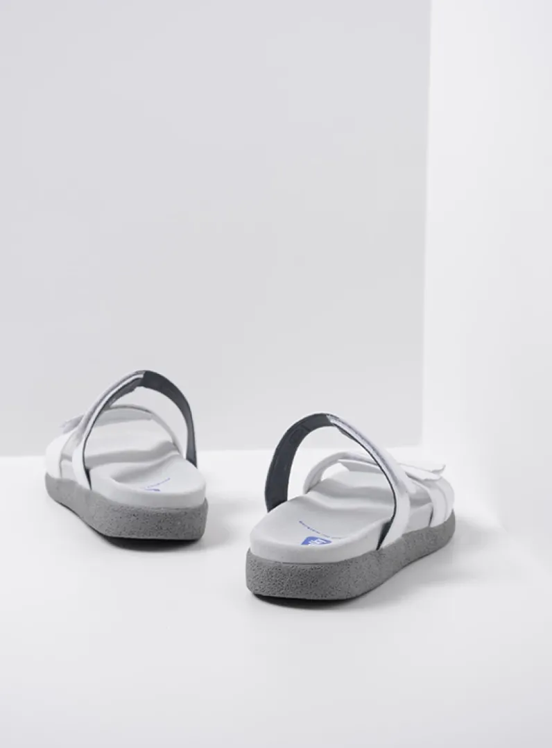 DAMES Wolky Slippers<Cirrus - wit leer