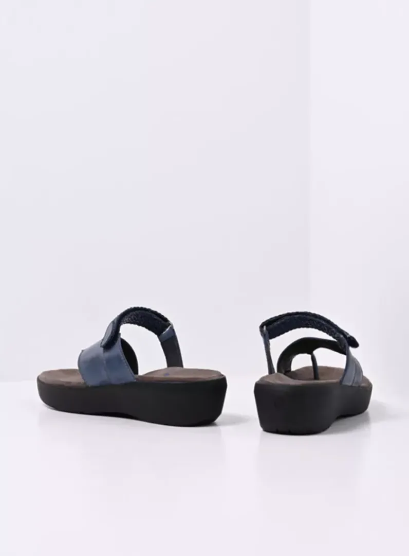 DAMES Wolky Slippers<Collins - jeans nubuck
