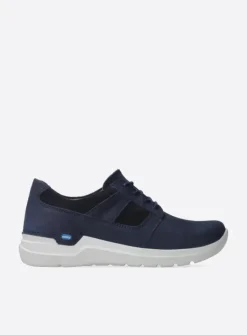 DAMES Wolky Lage Veterschoenen<Cool - denim nubuck