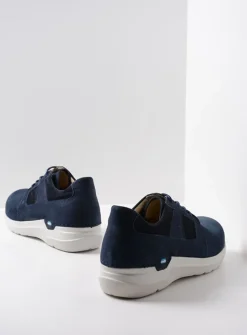 DAMES Wolky Lage Veterschoenen<Cool - denim nubuck