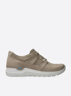 DAMES Wolky Lage Veterschoenen<Cool - safari nubuck