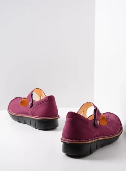 DAMES Wolky Herfst/Winter|Bandschoenen<Cordoba - fuchsia nubuck