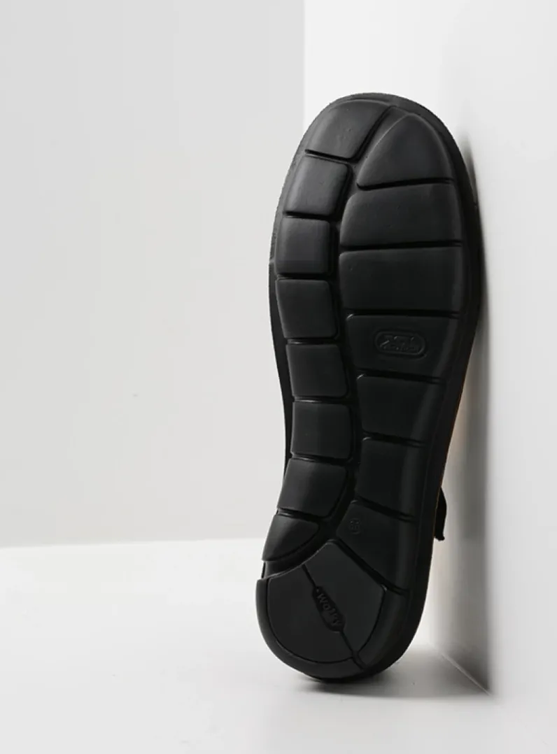 DAMES Wolky Herfst/Winter|Bandschoenen<Cordoba - zwart nubuck