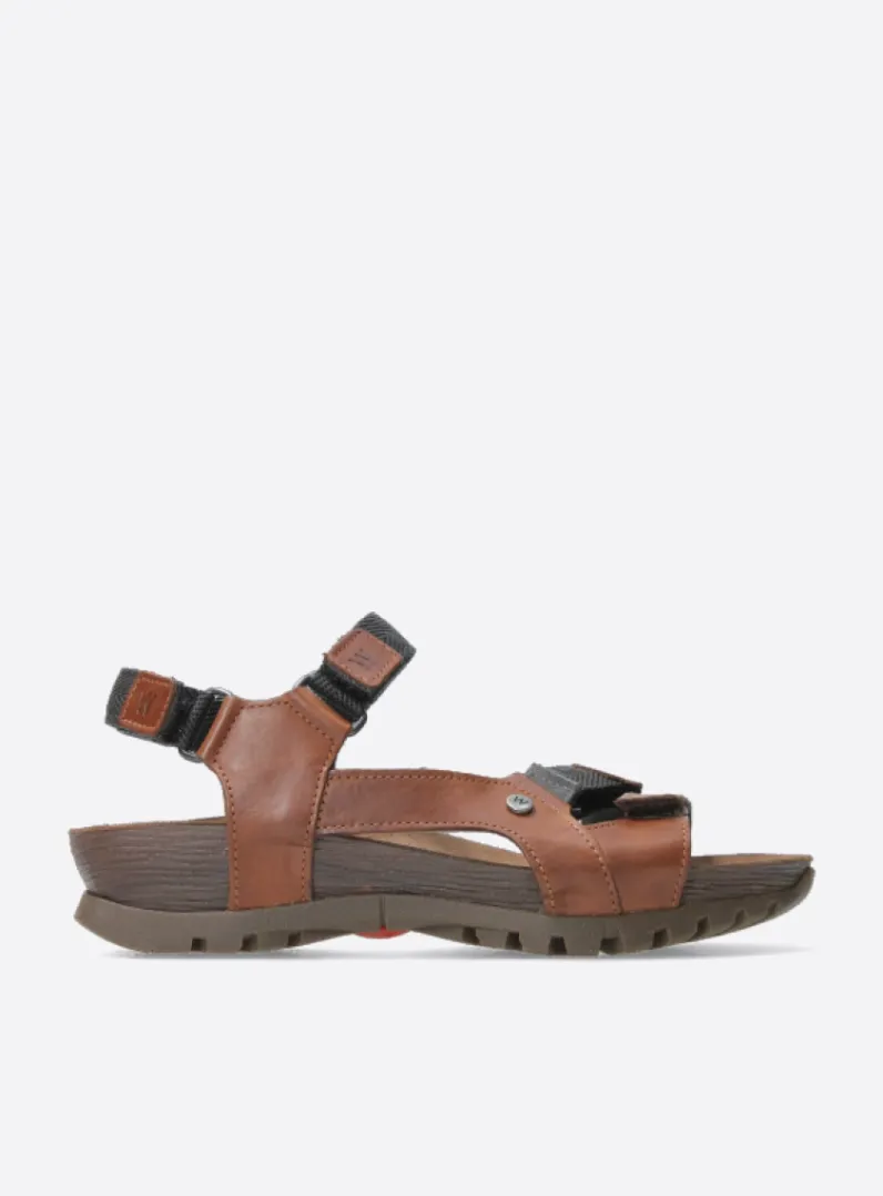 DAMES Wolky Sandalen<Cradle - cognac leer