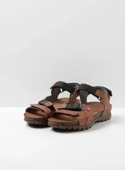 DAMES Wolky Sandalen<Cradle - cognac leer