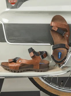 DAMES Wolky Sandalen<Cradle - cognac leer