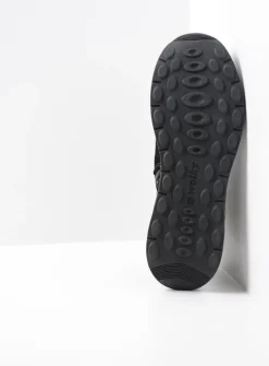 DAMES Wolky Lage Veterschoenen|Wandelschoenen<Cupar - zwart combi leer