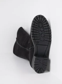 DAMES Wolky Lange Laarzen|Herfst/Winter<Curtina F2F - zwart nubuck