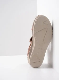 DAMES Wolky Sandalen<Desh - cognac leer