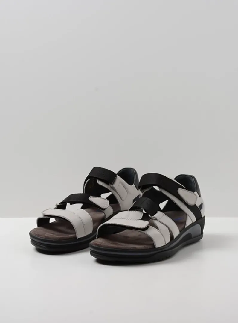 DAMES Wolky Sandalen<Desh - gebroken wit leer