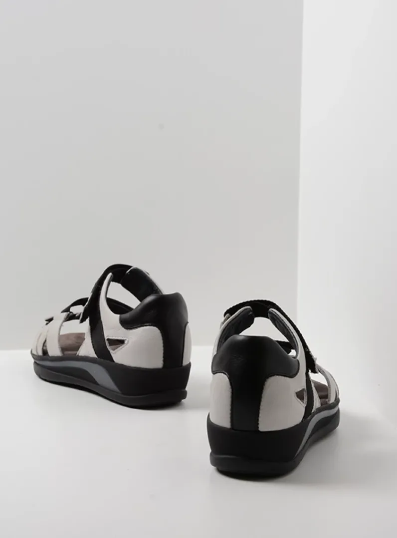 DAMES Wolky Sandalen<Desh - gebroken wit leer