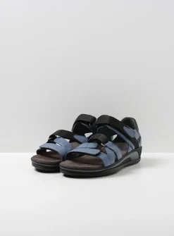 DAMES Wolky Sandalen<Desh - jeans leer
