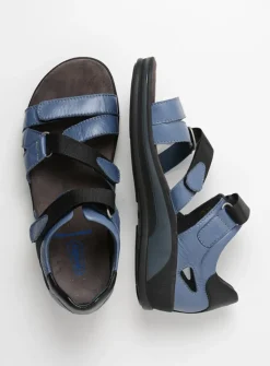 DAMES Wolky Sandalen<Desh - jeans leer