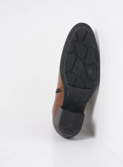 DAMES Wolky Halfhoge Laarzen|Cowboylaarzen<Dexter - cognac leer