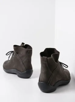 DAMES Wolky Hoge Veterschoenen|Herfst/Winter<Diana - asfalt nubuck