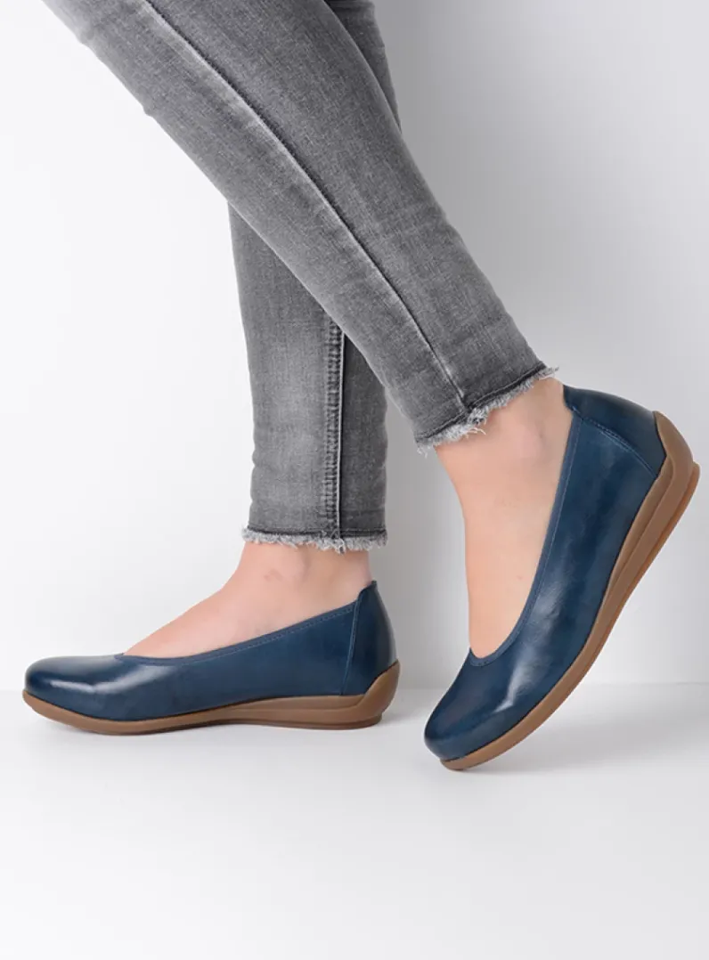 DAMES Wolky Instappers|Herfst/Winter<Duncan F2F - denim biocare