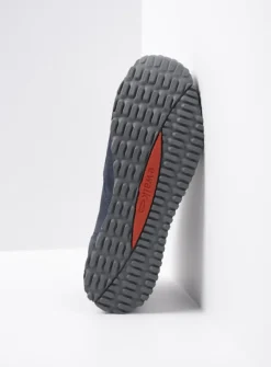 DAMES Wolky Hoge Veterschoenen|Wandelschoenen<e-Boot - blauw stretch nubuck