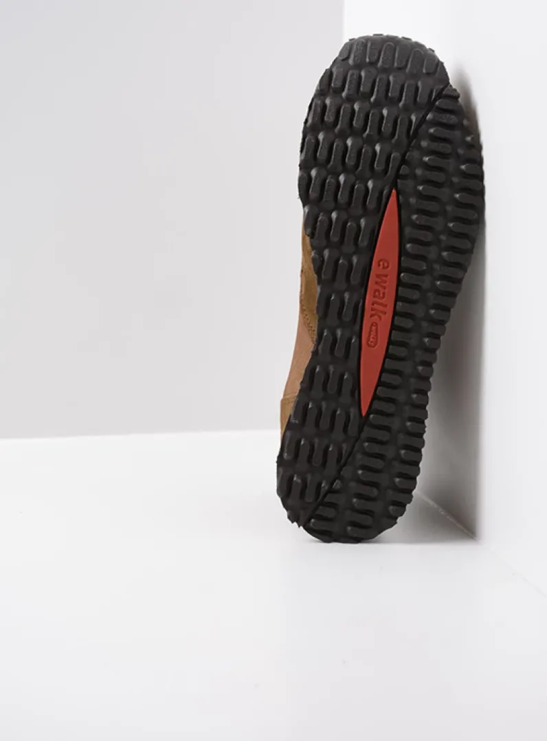 DAMES Wolky Hoge Veterschoenen|Wandelschoenen<e-Boot - taupe combi leer