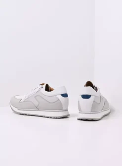 Heren Wolky Veterschoenen Heren|Sneakers Heren<e-Go Men - wit combi stretch leer