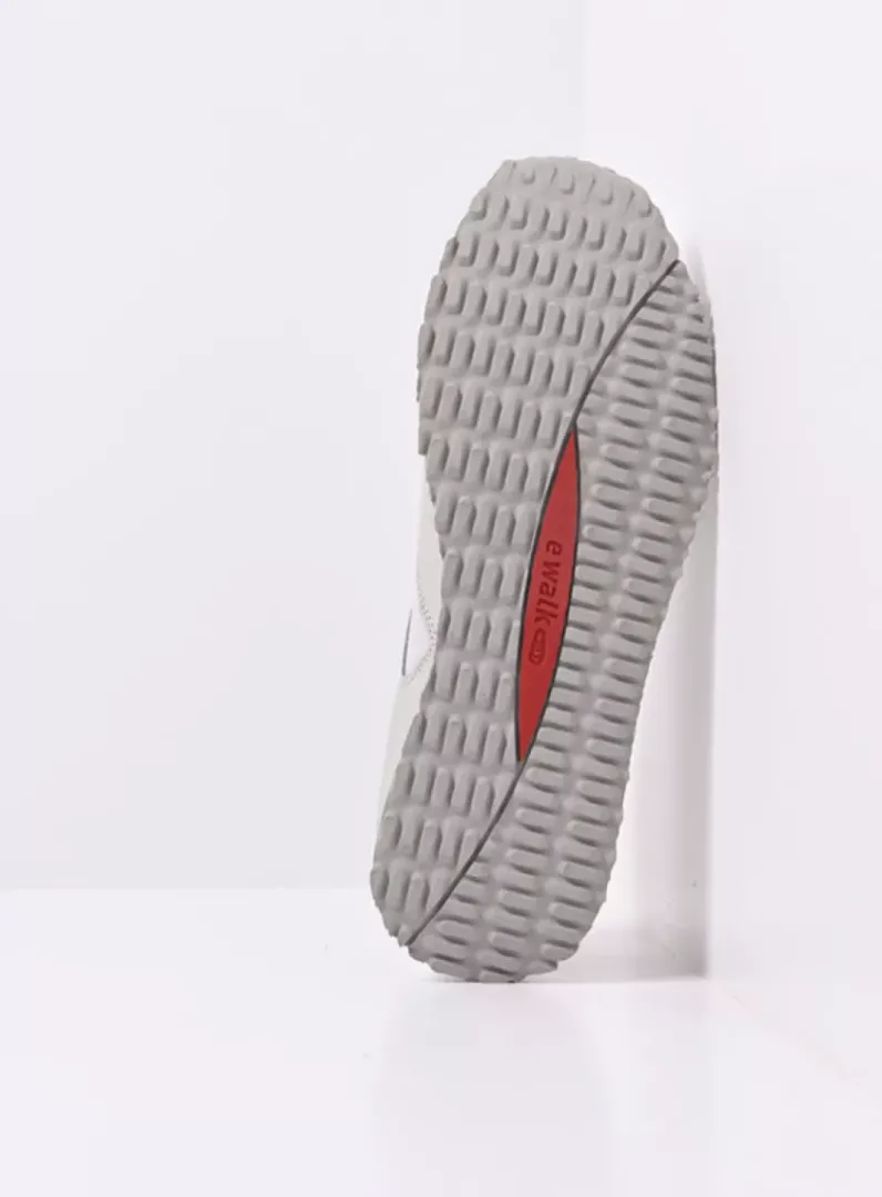 Heren Wolky Veterschoenen Heren|Sneakers Heren<e-Go Men - wit combi stretch leer