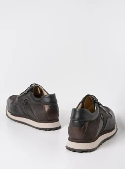 DAMES Wolky Lage Veterschoenen|Wandelschoenen<e-Go S2F - asfalt combi stretch leer