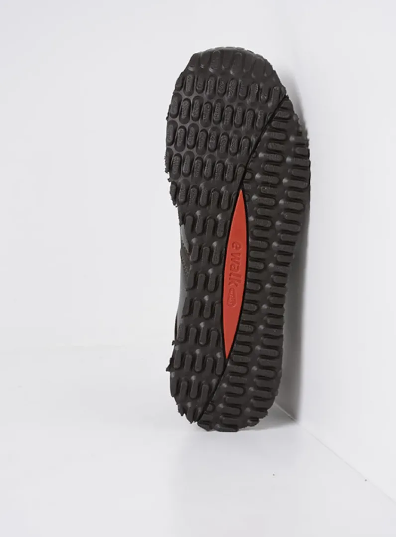 DAMES Wolky Lage Veterschoenen|Wandelschoenen<e-Go S2F - asfalt combi stretch leer