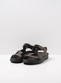 DAMES Wolky Sandalen<Energy Lady - bruin gevet leer