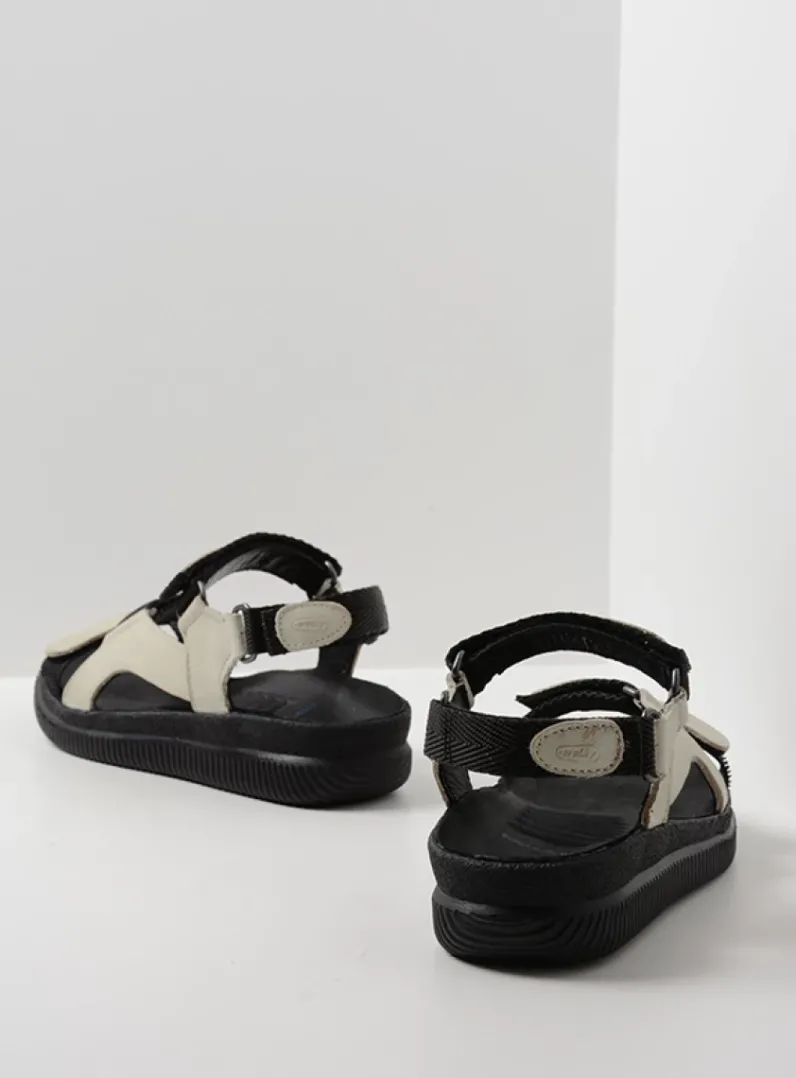 DAMES Wolky Sandalen<Energy Lady - gebroken wit gevet leer