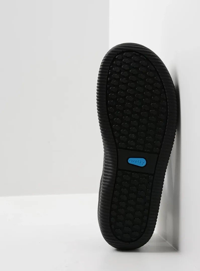 DAMES Wolky Sandalen<Energy Lady - jeans gevet leer