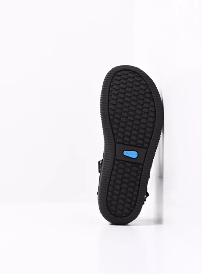 DAMES Wolky Sandalen<Energy Lady - zwart/multi flower nubuck