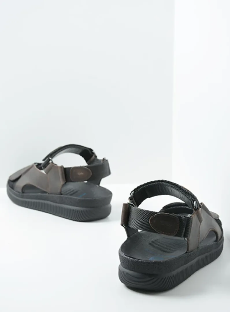 Heren Wolky Sandalen Voor Heren<Energy Men - bruin gevet leer