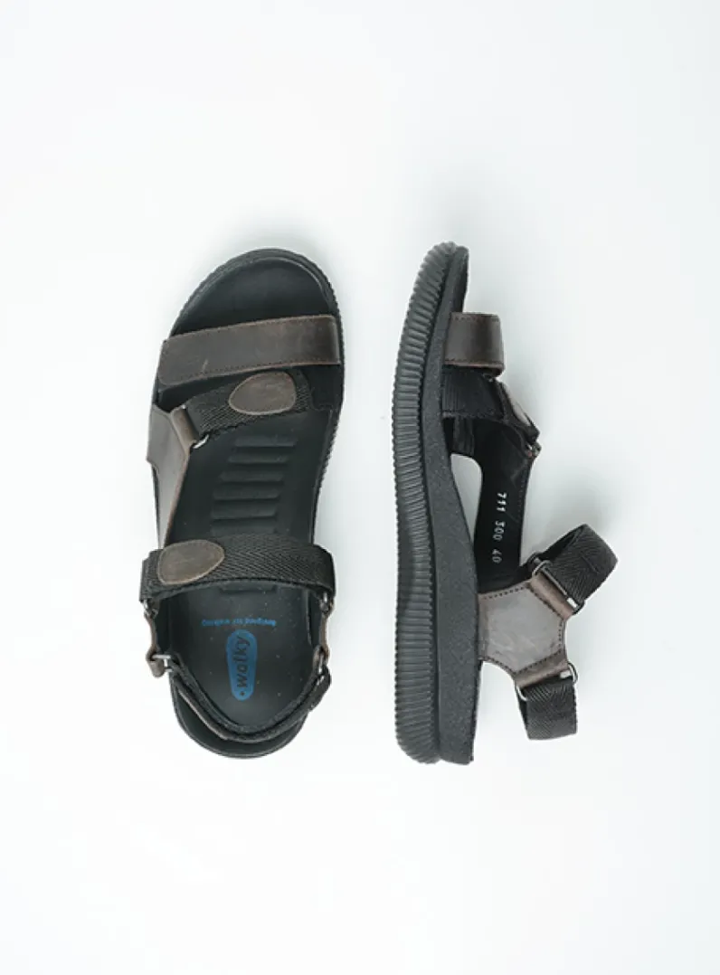 Heren Wolky Sandalen Voor Heren<Energy Men - bruin gevet leer