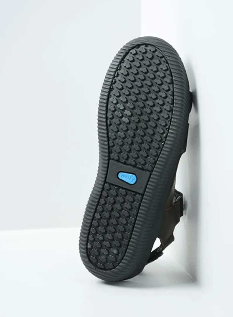 Heren Wolky Sandalen Voor Heren<Energy Men - bruin gevet leer