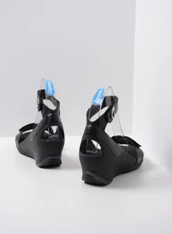 DAMES Wolky Sandalen<Era - zwart leer