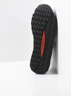 Heren Wolky Veterschoenen Heren|Sneakers Heren<e-Runner - zwart combi leer