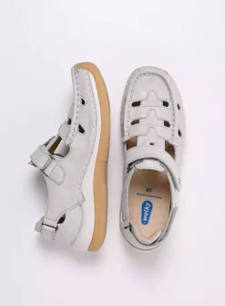 DAMES Wolky Bandschoenen<Esperanza - gebroken wit effectleer