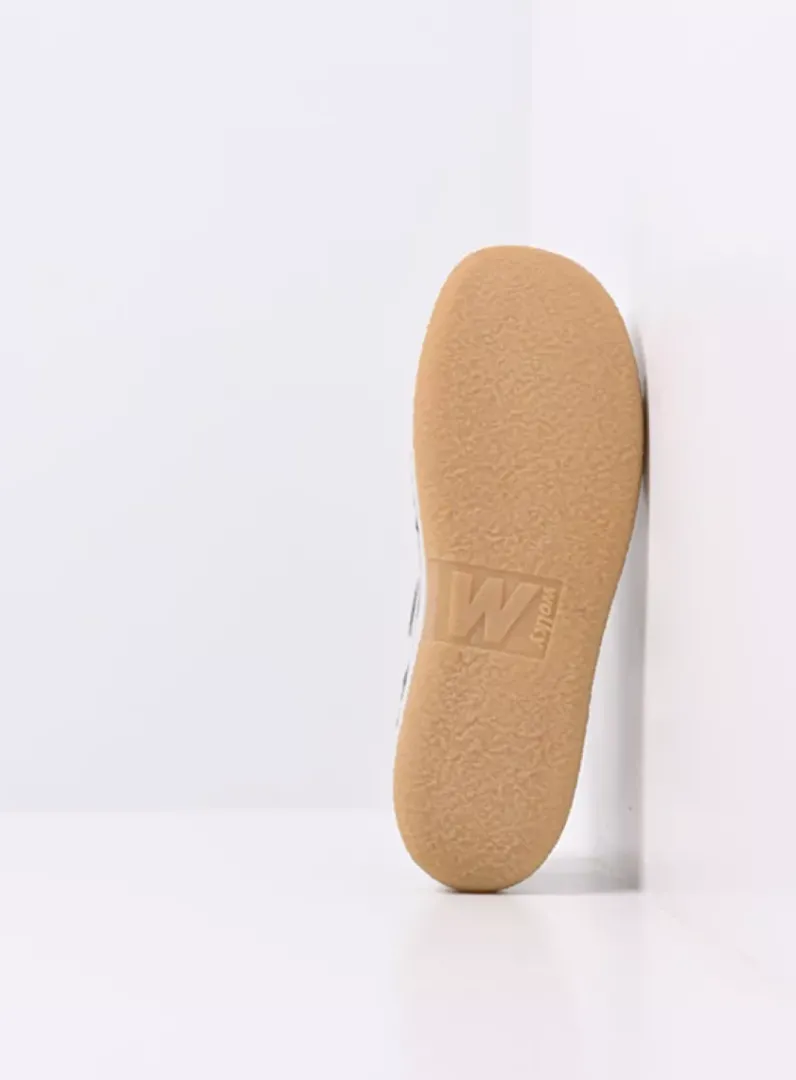 DAMES Wolky Bandschoenen<Esperanza - gebroken wit effectleer