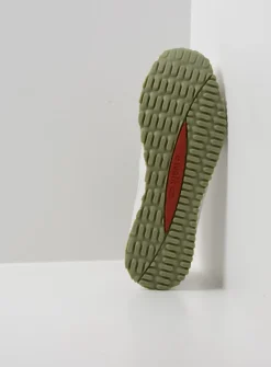 DAMES Wolky Wandelschoenen|Bandschoenen<e-Step - wit/lichtgroen leer