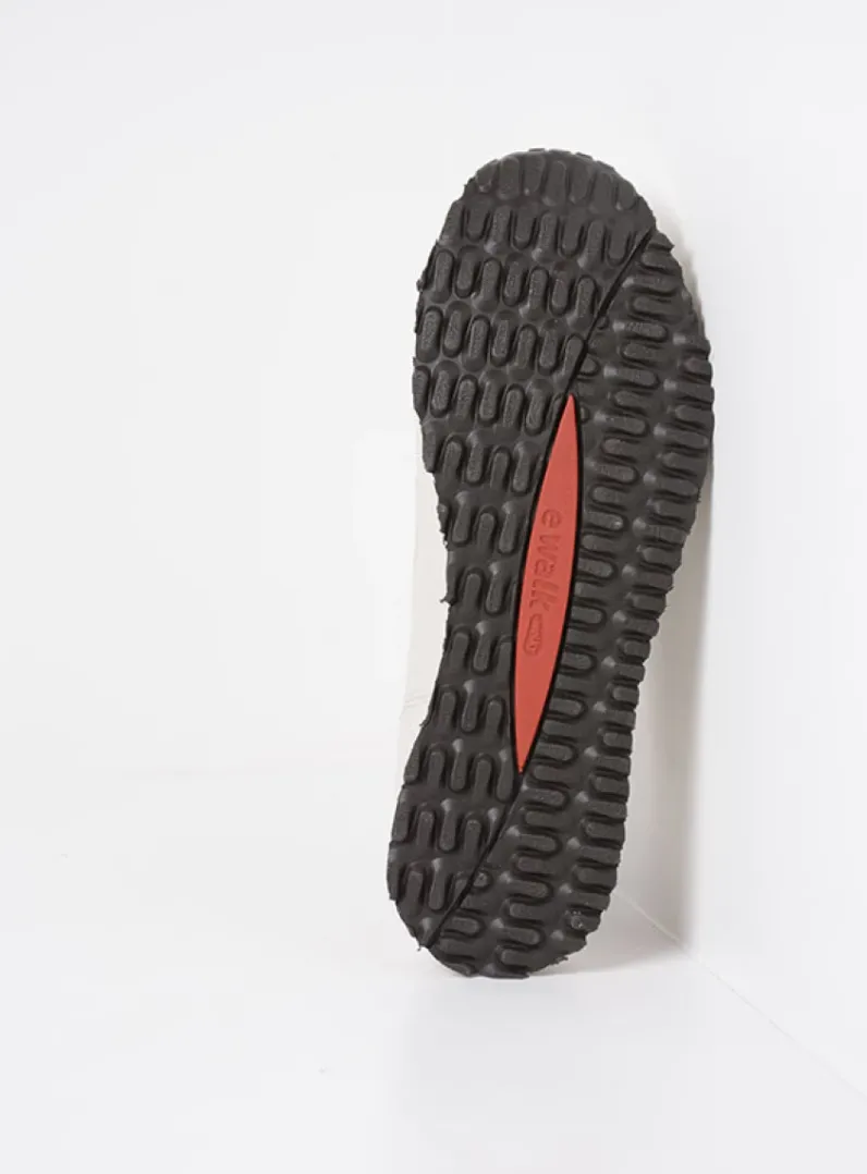 DAMES Wolky Lage Veterschoenen|Wandelschoenen<e-Walk - wit combi leer