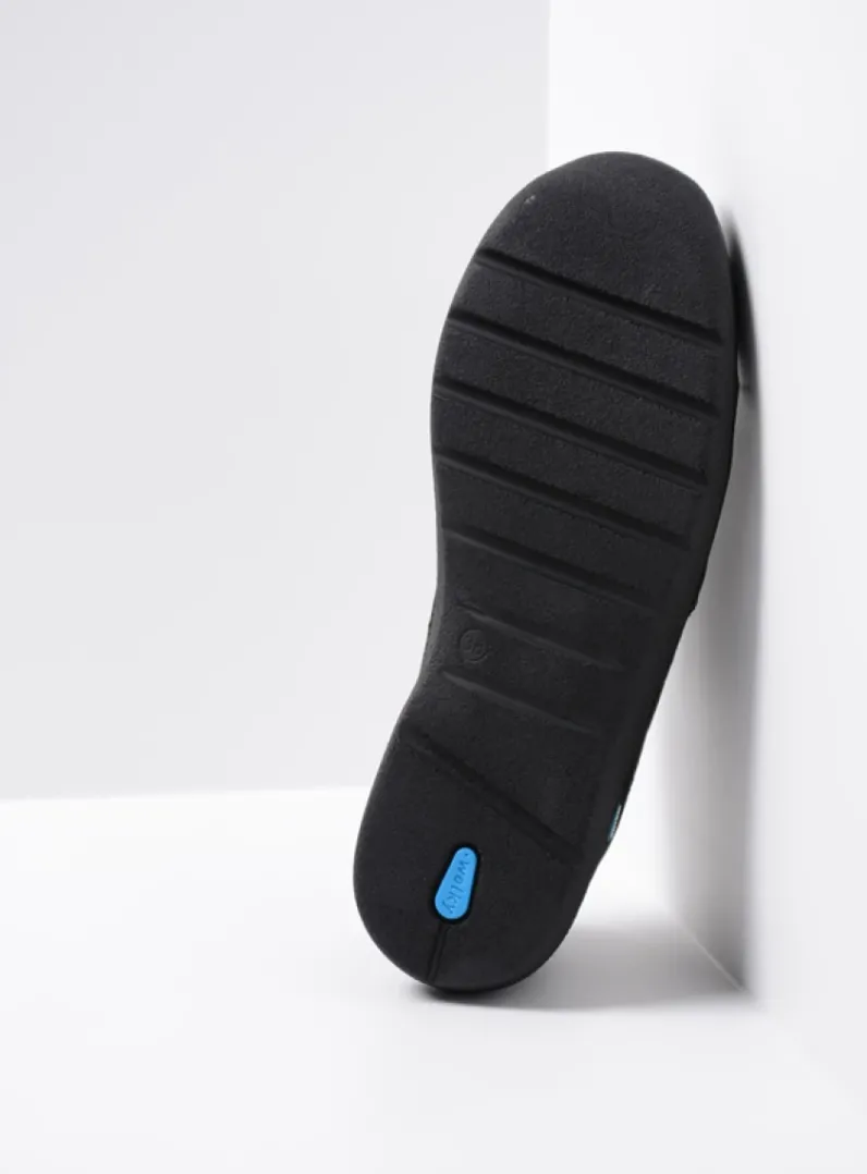 DAMES Wolky Lage Veterschoenen|Wandelschoenen<Feltwell - donkerbruin nubuck