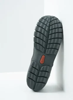 DAMES Wolky Lage Veterschoenen|Herfst/Winter<Fly - zwart nubuck