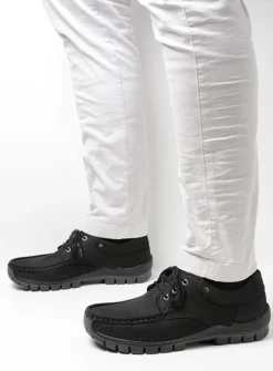 Heren Wolky Veterschoenen Heren|Comfortschoenen Heren<Fly men - zwart nubuck