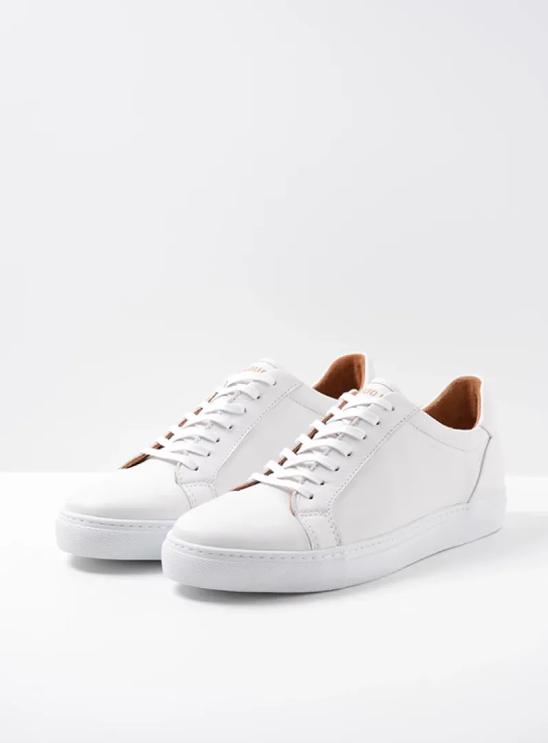 Heren Wolky Veterschoenen Heren|Sneakers Heren<Forecheck - wit leer