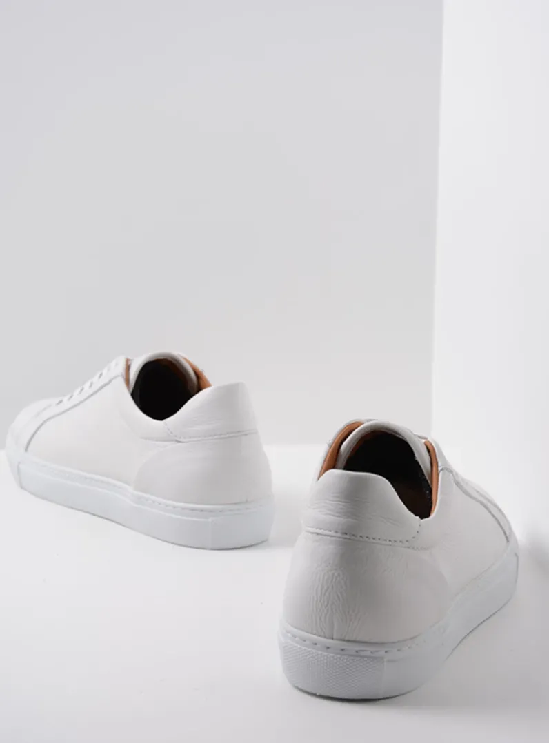 Heren Wolky Veterschoenen Heren|Sneakers Heren<Forecheck - wit leer