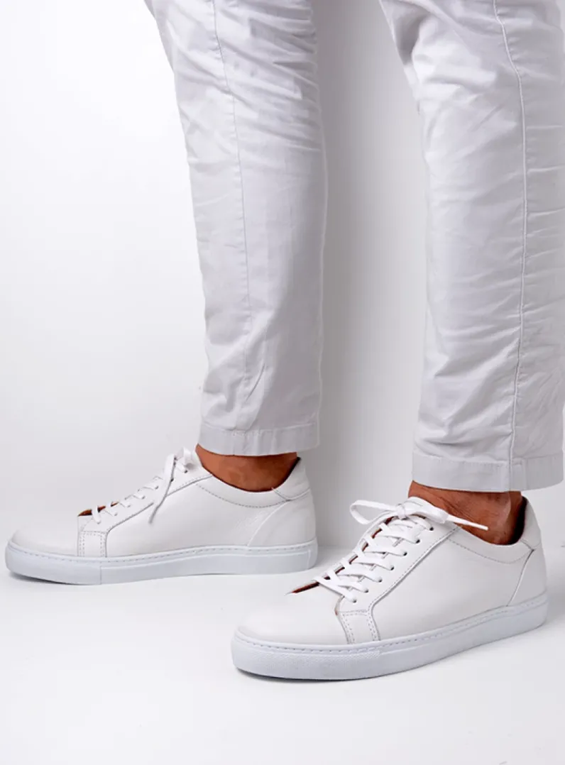 Heren Wolky Veterschoenen Heren|Sneakers Heren<Forecheck - wit leer